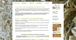 Desktop Screenshot of baustroh.de